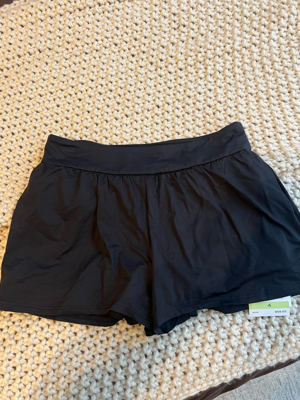 Beach House Black Women’s Swim Shorts